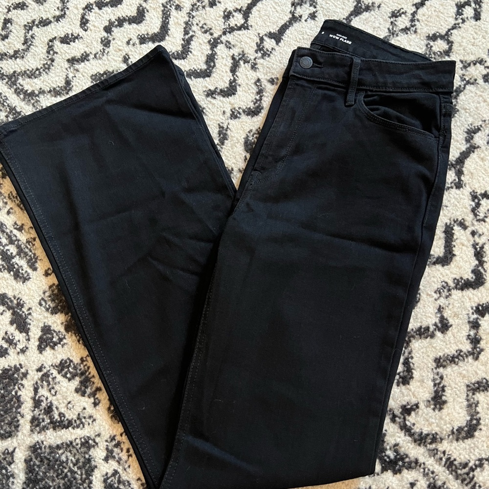Old Navy Women's Flare Black Jeans